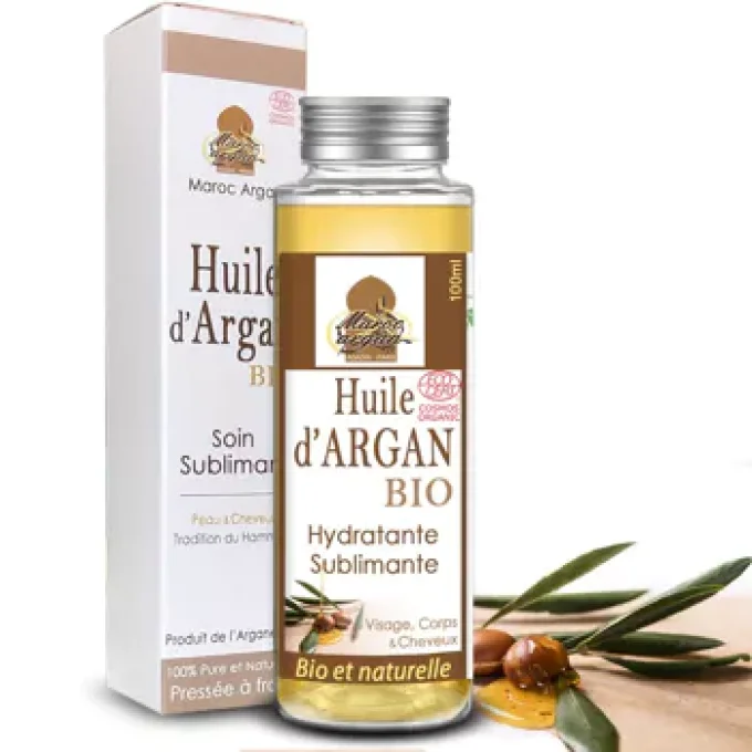 Coffret Noël "Soin du corps huile d'Argan et beurre Karité 