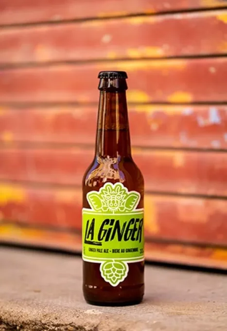 BIERE LA GINGER 4° GINGER ALE - Elle te rend thug !