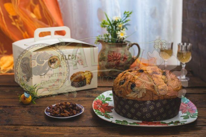 Panettone de Noël traditionnel 1 kg