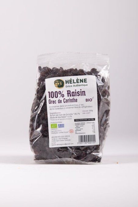 raisins secs de Corinthe epicerie-de-mediterranee