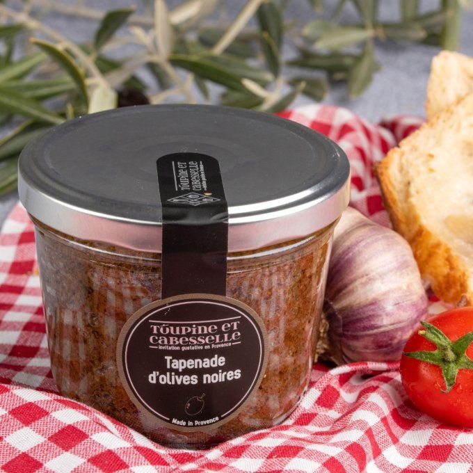 tartinable de Provence tapenade d'olives noires